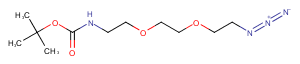 Boc-N-Amido-PEG2-C2-azide
