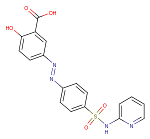 Sulfasalazine Chemical Structure