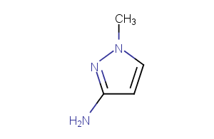1-Methyl-1H-pyrazol-3-amine Chemical Structure