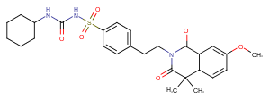 Gliquidone Chemical Structure