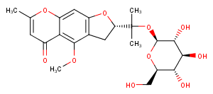 5-O-Methylvisammioside Chemical Structure