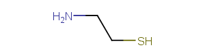 2-Aminoethanethiol Chemical Structure