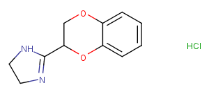 Idazoxan hydrochloride Chemical Structure