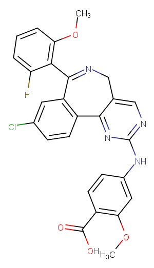 Alisertib Chemical Structure