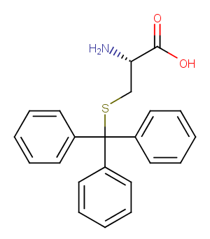 S-trityl-L-Cysteine Chemical Structure