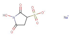 N-Hydroxysulfosuccinimide sodium Chemical Structure