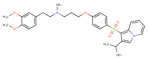 Fantofarone Chemical Structure