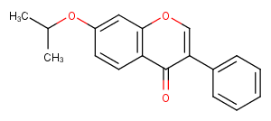 Ipriflavone Chemical Structure