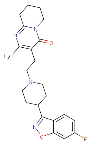 Risperidone Chemical Structure