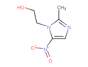 Metronidazole Chemical Structure