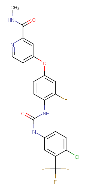 Regorafenib Chemical Structure