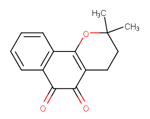 β-Lapachone Chemical Structure