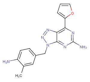 Vipadenant Chemical Structure
