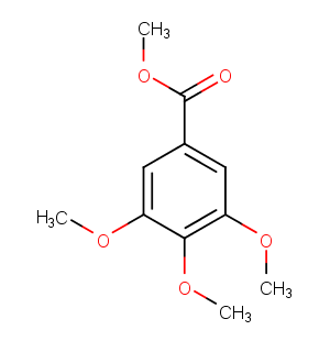 Methyl 3,4,5-trimethoxybenzoate Chemical Structure