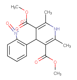 Nifedipine Chemical Structure