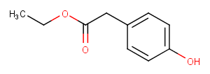 Ethyl 4-hydroxyphenylacetate Chemical Structure