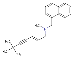 Terbinafine Chemical Structure