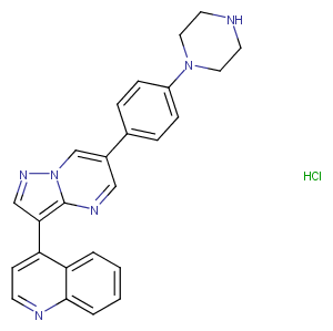LDN-193189 HCl Chemical Structure