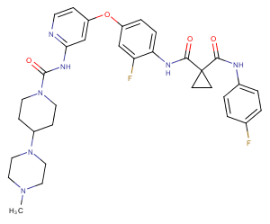 Golvatinib Chemical Structure