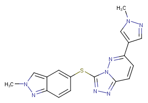c-Met inhibitor 1 Chemical Structure