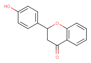 4-Hydroxyflavanone Chemical Structure