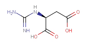 Guanidinosuccinic acid Chemical Structure