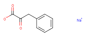 Sodium phenylpyruvate Chemical Structure