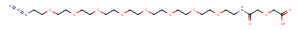 2-((Azido-PEG8-carbamoyl)methoxy)acetic acid