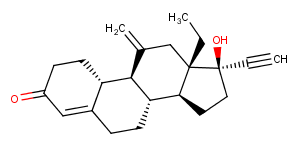 Etonogestrel Chemical Structure