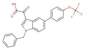 Tiplaxtinin Chemical Structure