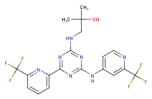 Enasidenib Chemical Structure