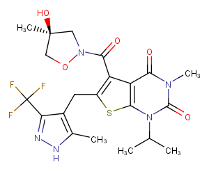 AZD3965 Chemical Structure