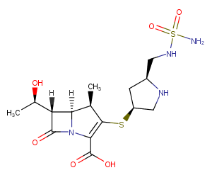 Doripenem Chemical Structure