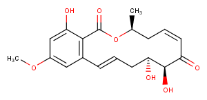5Z-7-Oxozeaenol Chemical Structure