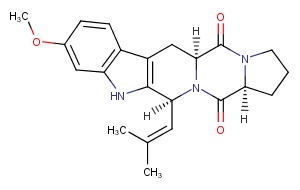 Fumitremorgin C Chemical Structure