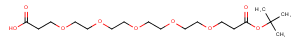 Acid-PEG5-C2-Boc