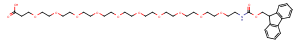 Fmoc-NH-PEG10-acid Chemical Structure