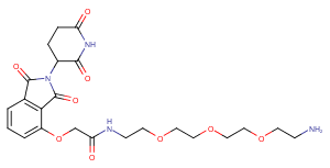 Thalidomide-O-amido-PEG3-C2-NH2