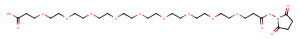 Acid-PEG9-NHS ester