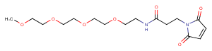 m-PEG4-amino-Mal