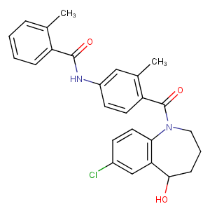 Tolvaptan Chemical Structure