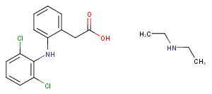 Diclofenac diethylamine Chemical Structure