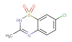 Diazoxide Chemical Structure