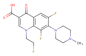 Fleroxacin Chemical Structure