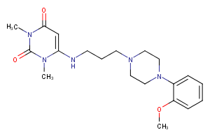 Urapidil Chemical Structure