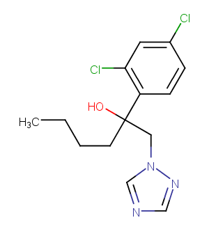 Hexaconazole Chemical Structure