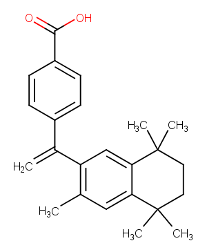 Bexarotene Chemical Structure