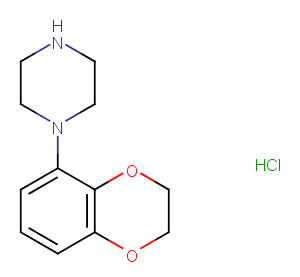 Eltoprazine hydrochloride Chemical Structure