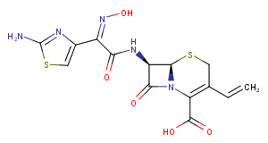 Cefdinir Chemical Structure