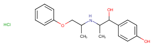 Isoxsuprine hydrochloride Chemical Structure